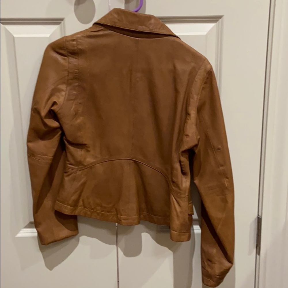 Leather jacket
